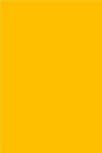 Journal Fluorescent Orange Color Simple Plain Fluorescent Orange