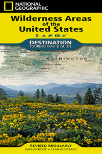 National Wilderness Areas of the United States Map