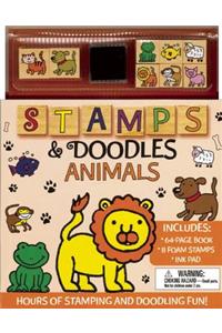 Stamps & Doodles: Animals [With Ink Pad and Stamp Pad]