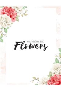 Flowers Coloring Book
