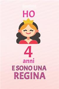 ho 4 anni e sono regina