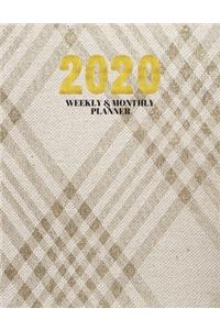 2020 Weekly & Monthly Planner