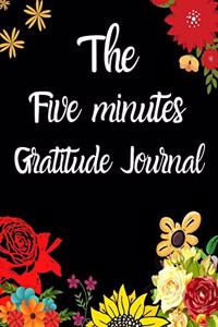 The five minutes gratitude journal
