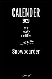 Calendar 2020 for Snowboarders / Snowboarder