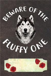 Beware Of The Fluffy One Gratitude Journal