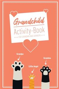 Grandchild Activity Book For Grandma And Grandpa