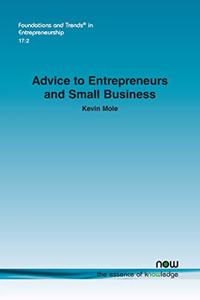 Advice to Entrepreneurs and Small Business