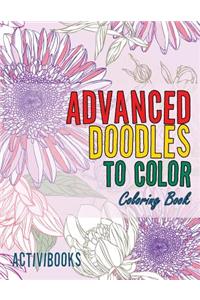 Advanced Doodles to Color Coloring Book