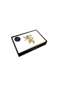 Game of Thrones: House Lannister Foil Note Cards