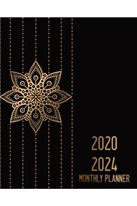 Monthly Planner 2020-2024