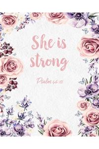 She is Strong Psalm 46