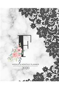 Weekly & Monthly Planner 2020 F