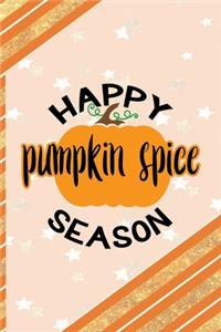 Happy Pumpkin Spice Season