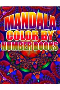 Mandala Color by Number Books