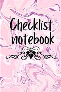 Checklist Notebook