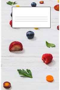 Fruits Dot Grid Book - Eat The Rainbow