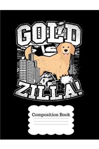 Goldzilla The Friendly Giant Golden Retriever