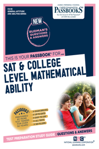 SAT & College Level Mathematical Ability (Cs-58)