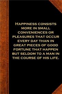 2019 Weekly Planner Ben Franklin Quote Happiness Vintage Style