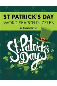 St Patrick's Day Word Search Puzzles