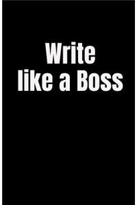 Write Like a Boss