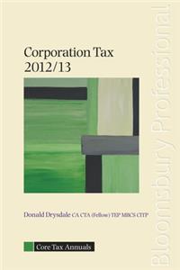 Corporation Tax 2012/13