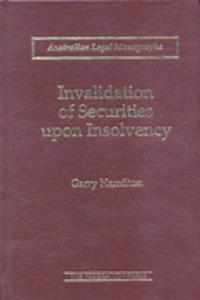 Invalidation of Securities upon Insolvency