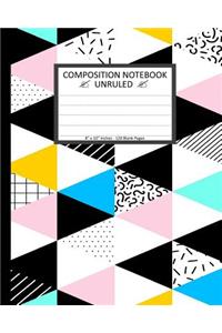 Unruled Composition Notebook 8