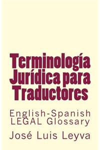 Terminolog�a Jur�dica Para Traductores