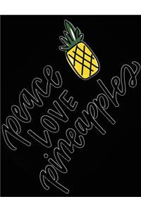 2017, 2018, 2019 Weekly Planner Calendar - 70 Week - Pineapple