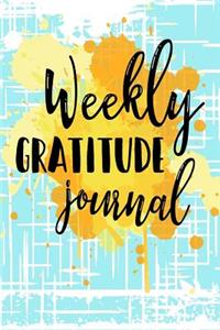 Weekly Gratitude Journal