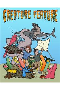 Creature Feature Coloring Book