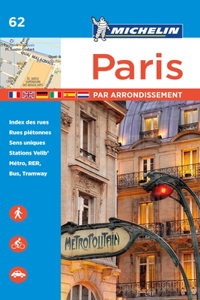 Paris par arrondissement - Michelin City Plan 062