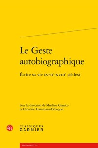 Le Geste Autobiographique