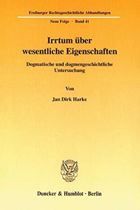 Irrtum Uber Wesentliche Eigenschaften