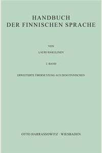 Handbuch Der Finnischen Sprache