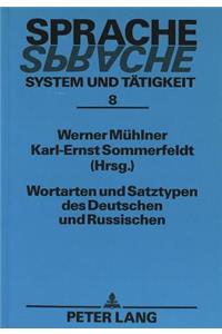 Wortarten Und Satztypen Des Deutschen Und Russischen