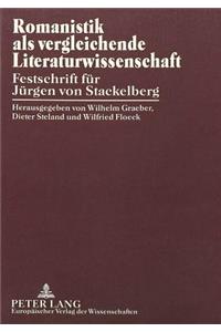 Romanistik ALS Vergleichende Literaturwissenschaft