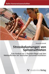 Stressbelastungen von Spitzenathleten