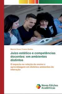 Juízo estético e competências docentes