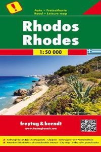 Rhodes, Destination of Considerable Interest Road Map 1:50 000