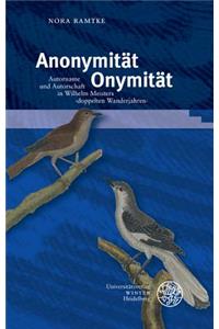 Anonymitat - Onymitat