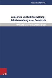 Demokratie Und Selbstverwaltung - Selbstverwaltung in Der Demokratie