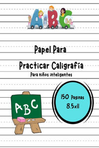 Papel Para Practicar Caligrafía Para niños inteligentes