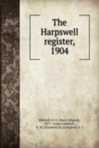 Harpswell register, 1904