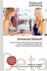 Universal Default