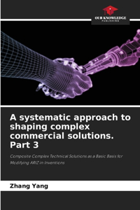 systematic approach to shaping complex commercial solutions. Part 3