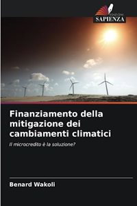 Finanziamento della mitigazione dei cambiamenti climatici