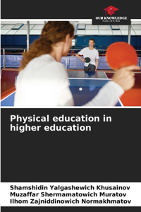 Physical education in higher education