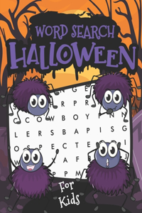 Halloween Word Search For Kids